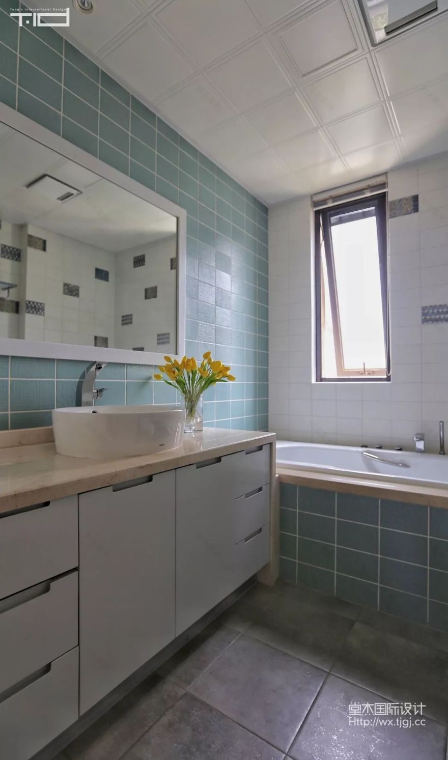 无锡现代简约家居,色彩跳跃打造舒适空间-60