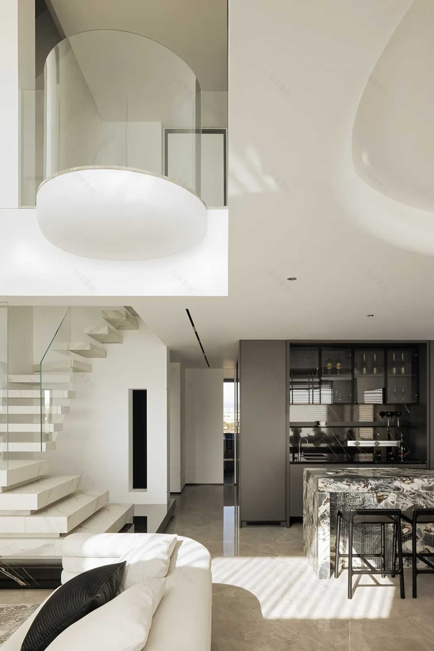 浙江温州300㎡简奢大宅丨力设计丨中国温州-11