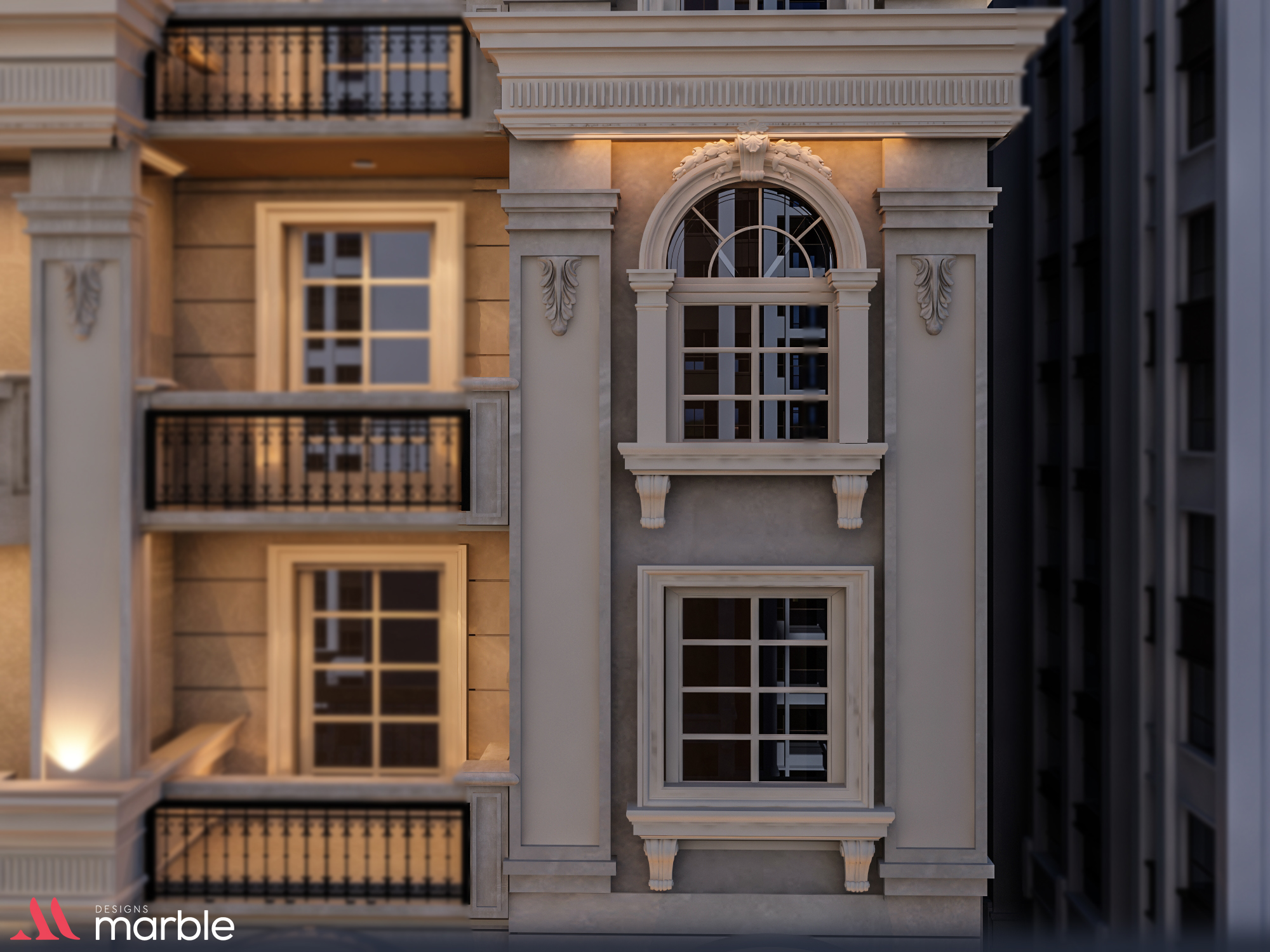 Classic residential tower-10