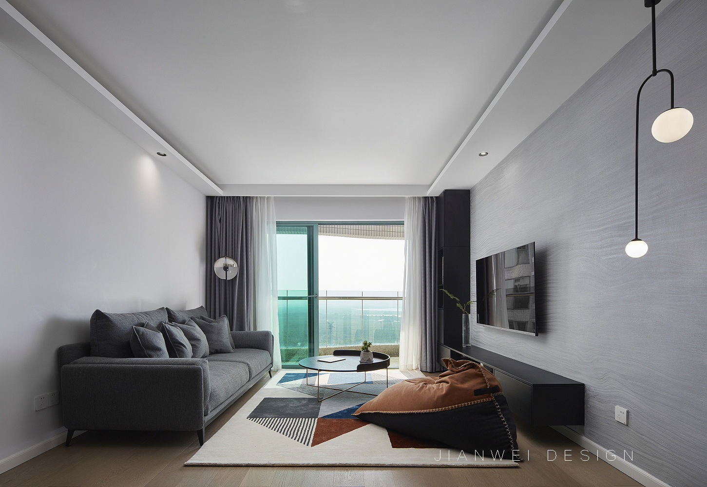 现代简约深圳宅，开启无敌看海模式-23