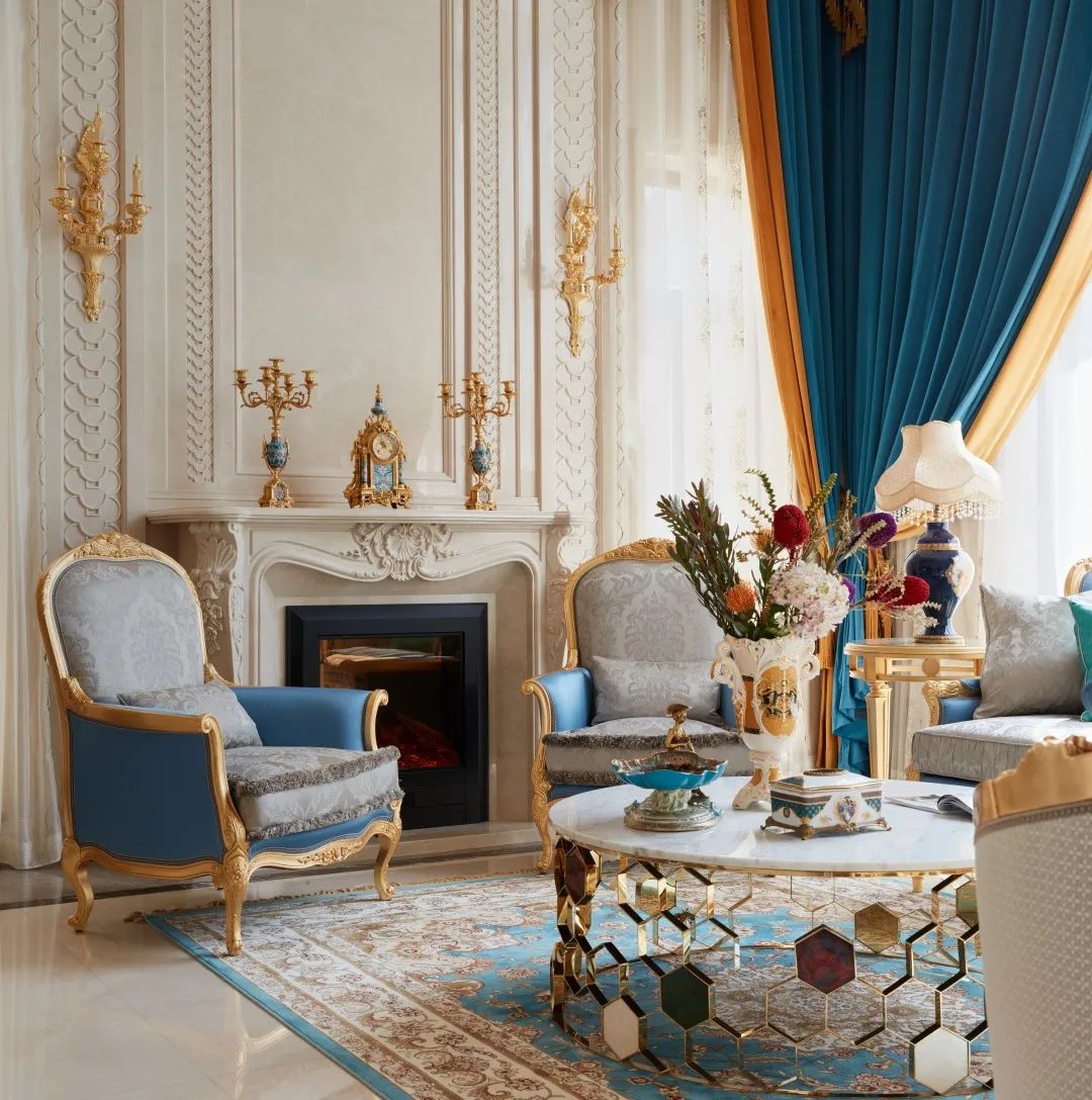 法式优雅 · 1100㎡独栋别墅的奢华改造之旅丨尚层装饰-43