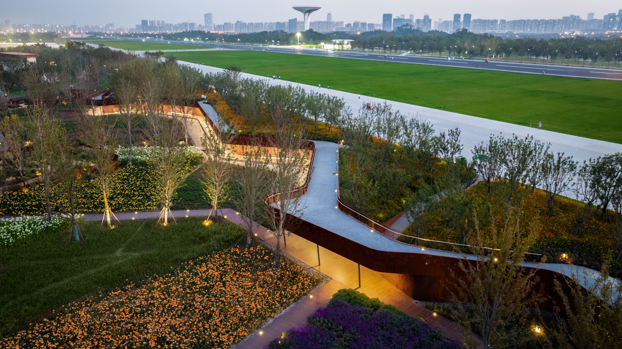 第十四届中国（合肥）国际园林博览会项目百花园设计丨中国合肥丨北京多义景观规划设计事务所,北京林业大学园林学院-4