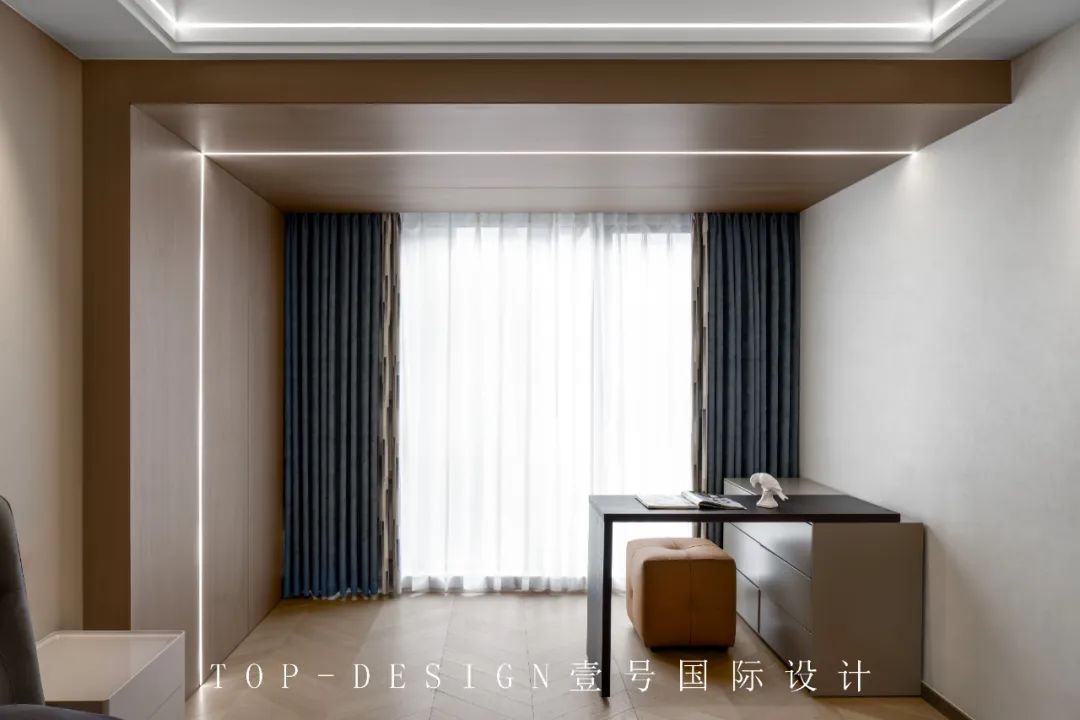 香山麓院现代轻奢别墅设计丨壹号国际设计-50