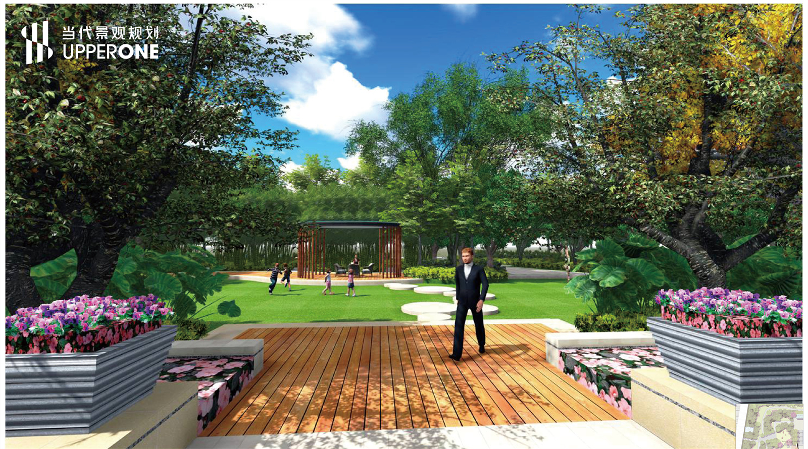 江西赣州江湾名都景观设计分享|当代景观规划-5