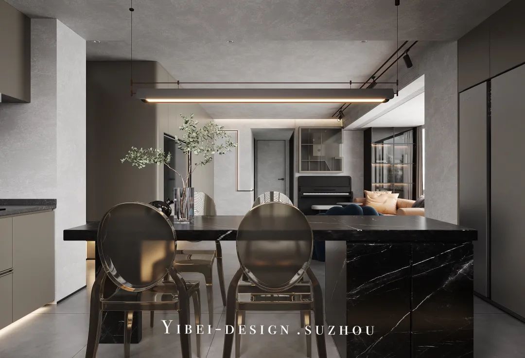极简黑白灰 · 一贝设计诗意空间丨中国苏州-19
