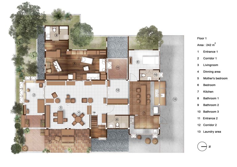 บ้านอินทร์（因陀罗之家）丨泰国信武里丨ยางนาสตูดิโอ（杨纳尔工作室）-13
