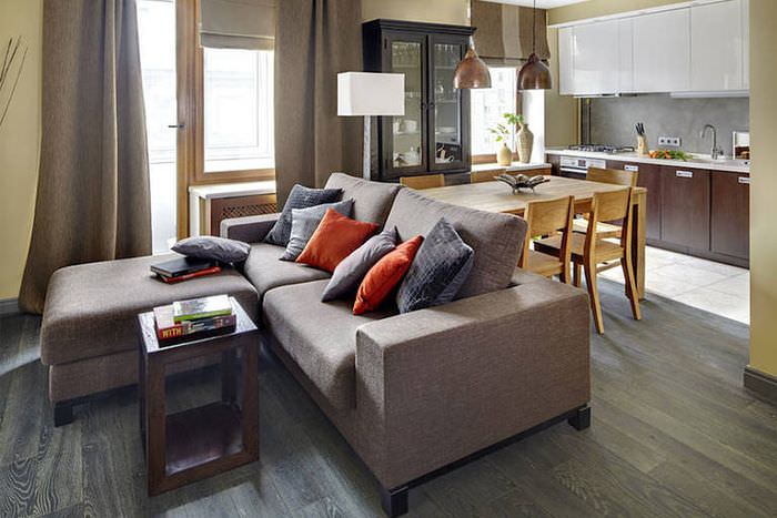 20平米厨房客厅设计案例-7