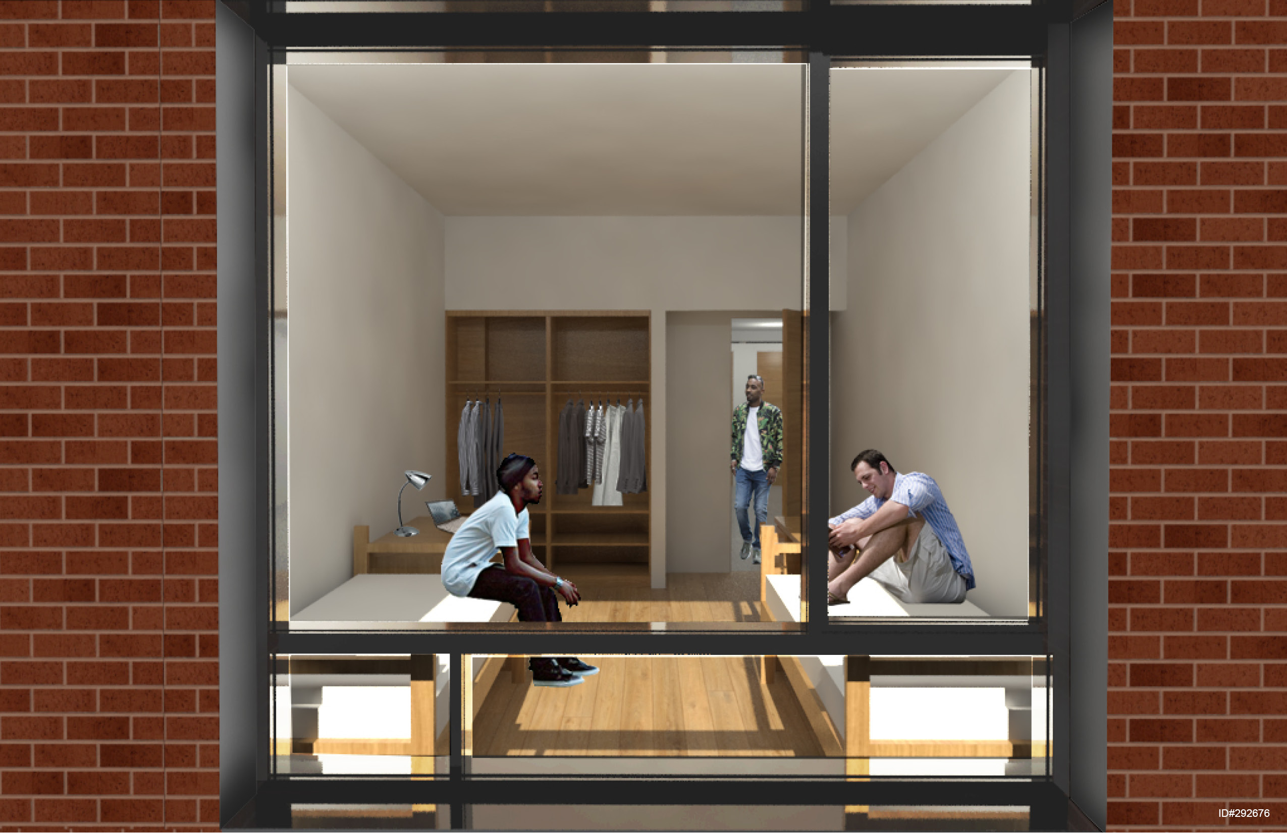 普拉特学生住宅“虚空塔” | 创新共享空间与历史砖校园的融合-14