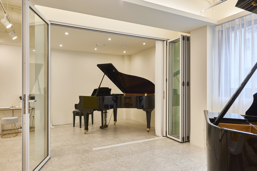 现代钢琴音乐学院 | 简洁而高雅的 46 平音乐空间-8