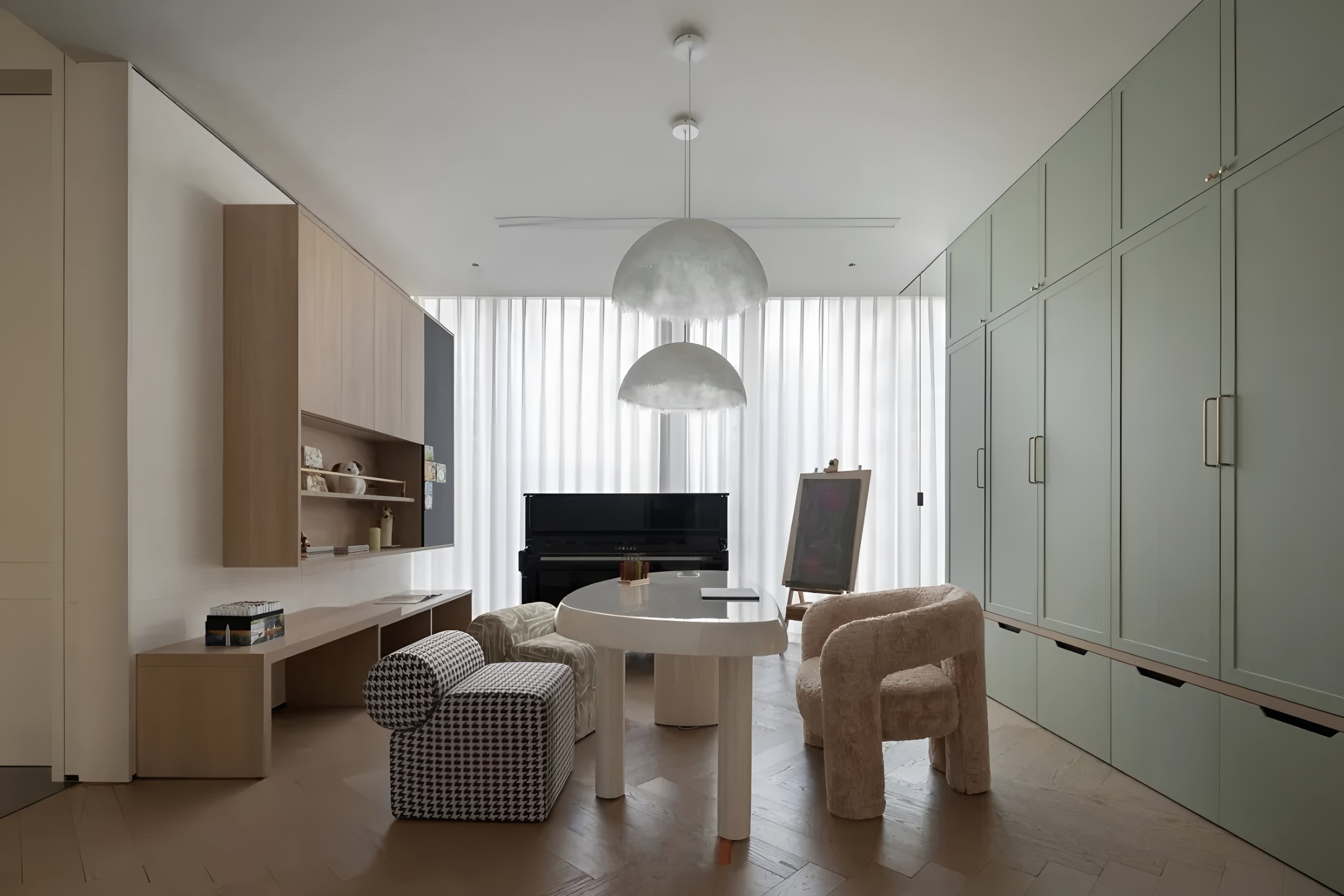 西安 · 曲江印510㎡私宅平层丨中国西安丨西安红杉设计-45