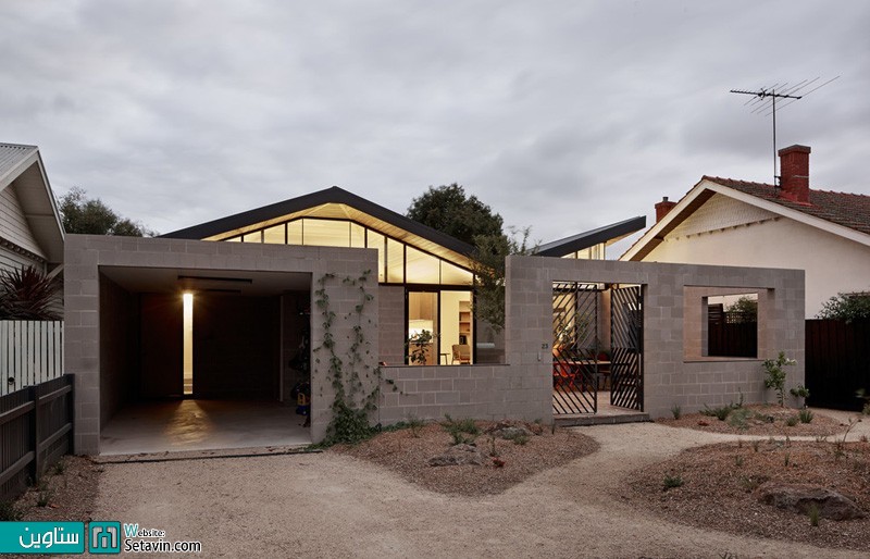 墨尔本某住宅半私人庭院设计丨澳大利亚墨尔本丨MRTN Architects-7