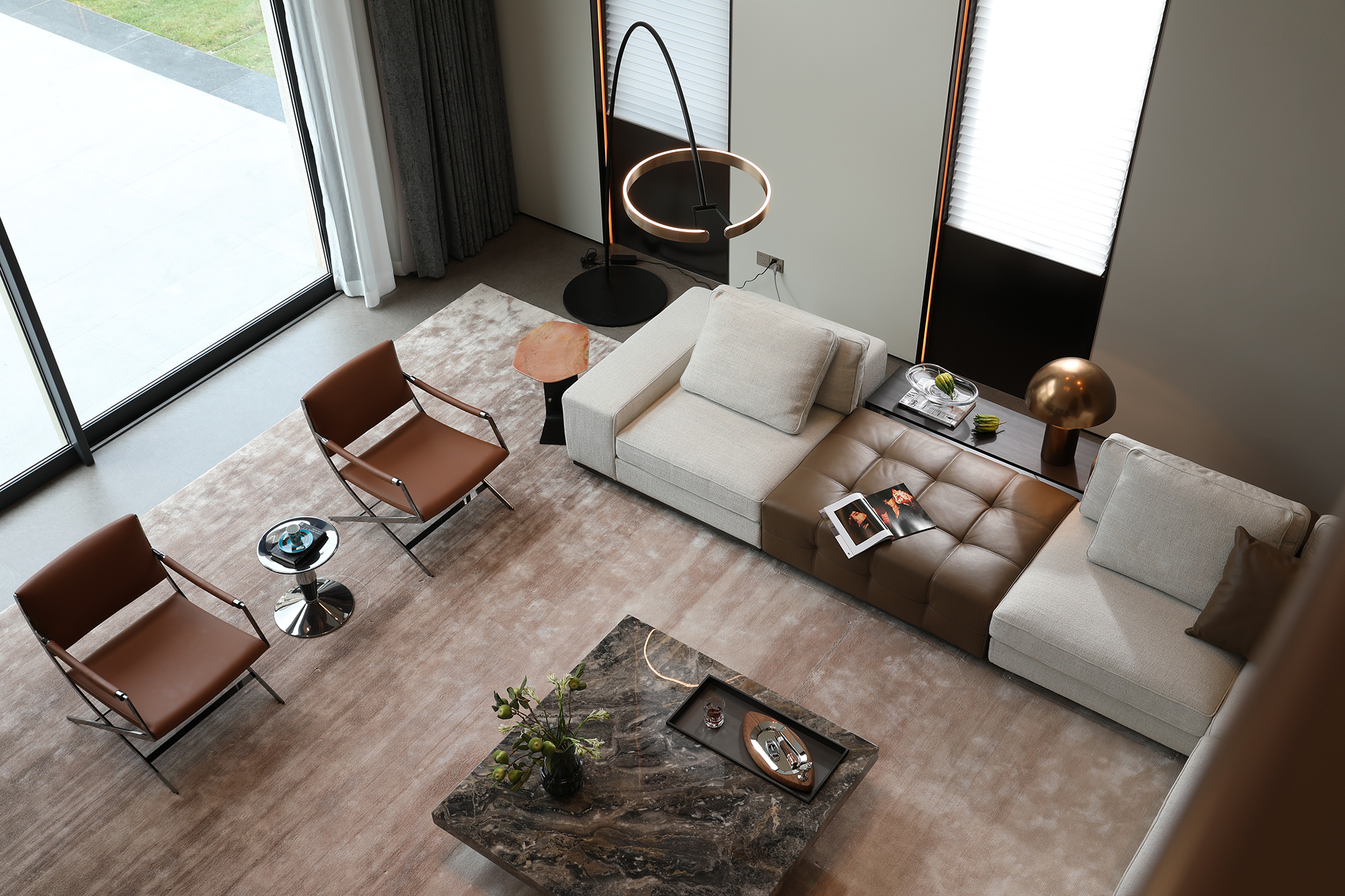 广州1800m²现代别墅丨中国广州丨设计总监李光玉,软装赵苗苗等-50