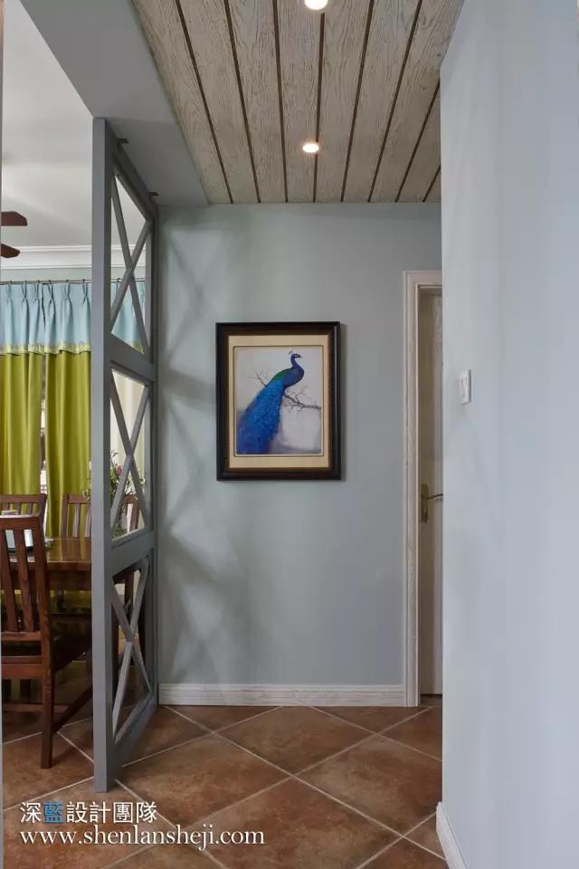 夏日抹茶——120㎡简约美式小清新-37