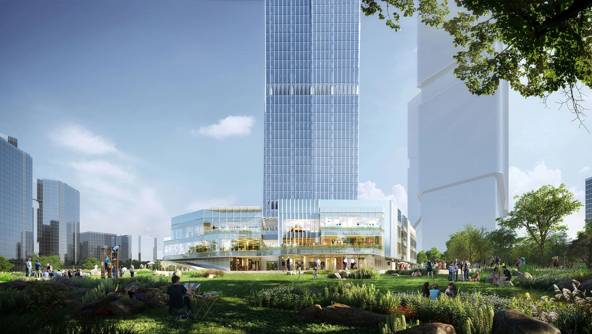 成都天府新区总部基地 4 号楼丨中国成都丨Aedas-11