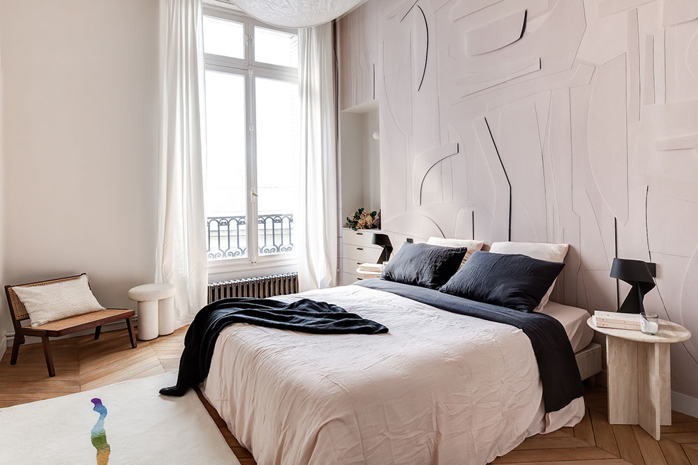 巴黎时尚公寓 | 古典与现代的完美结合-17