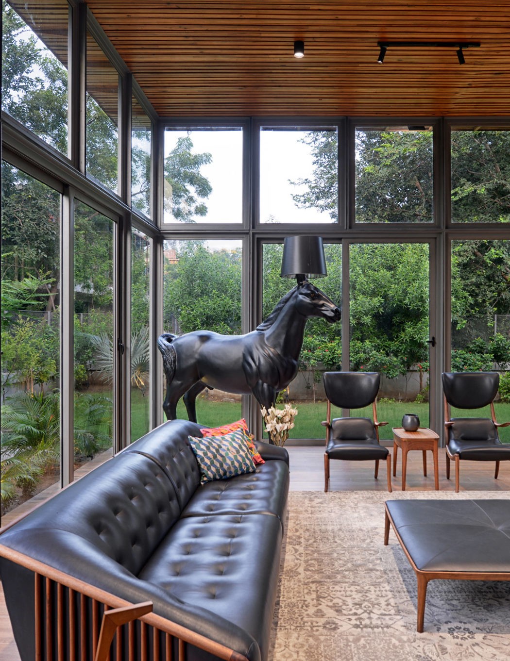 印度现代二层独栋别墅  S A K Designs-2