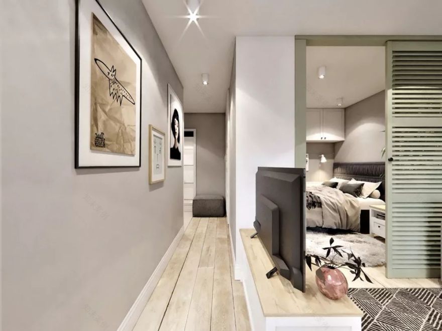 40㎡小户型,完美小家设计-16