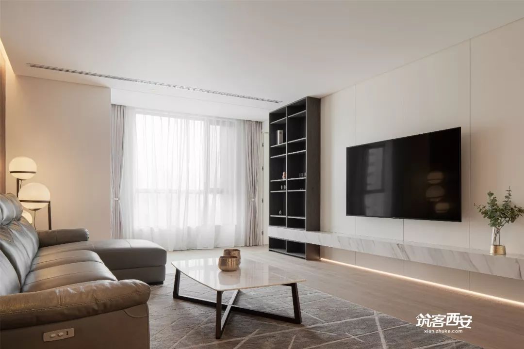 西安胡剑新作 | 400㎡大平层住宅，满足三代人五只猫的舒适生活-23