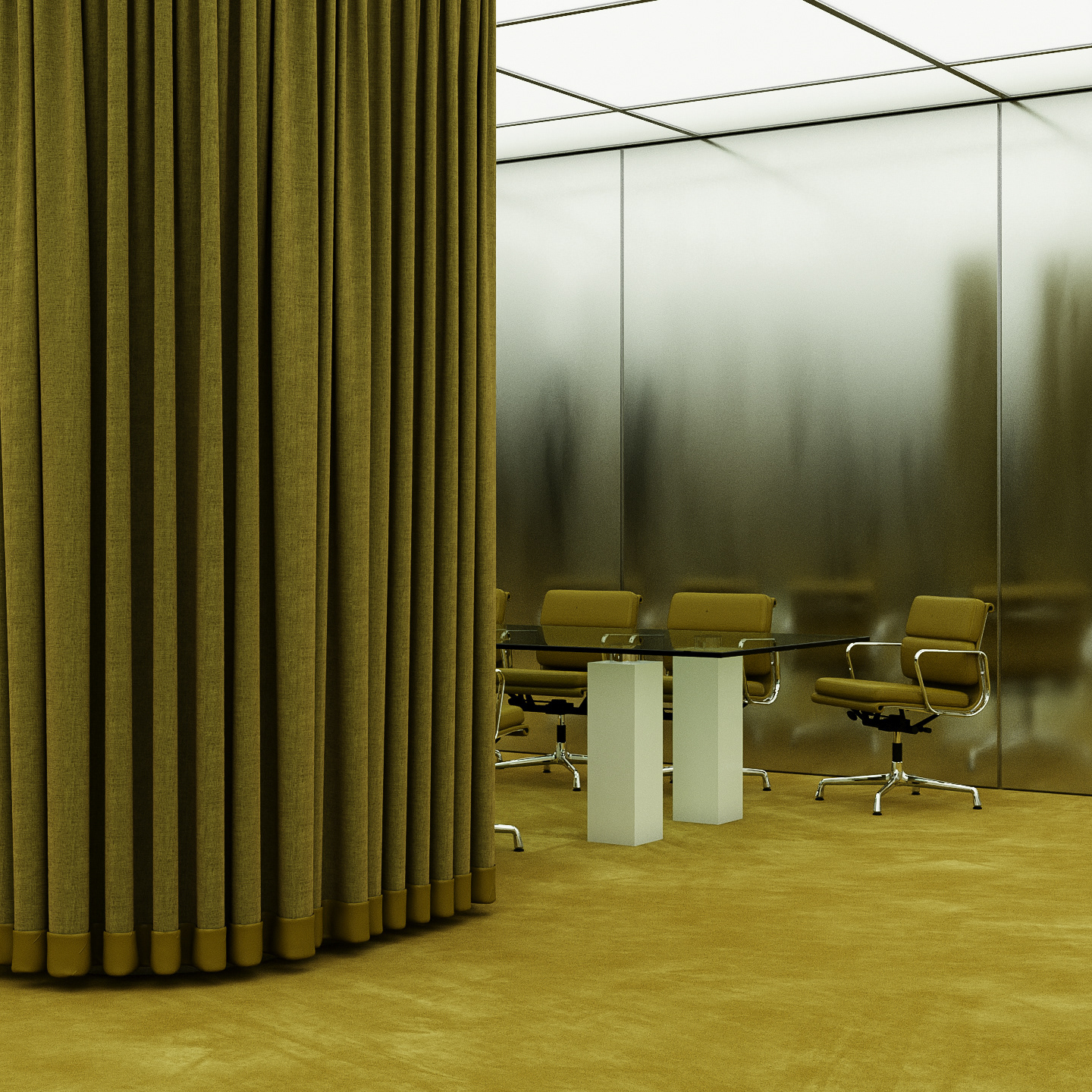 Retro Futuristic Interior Concepts-3