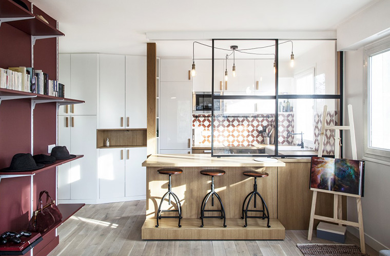 巴黎小户型的餐厨空间魔法-5