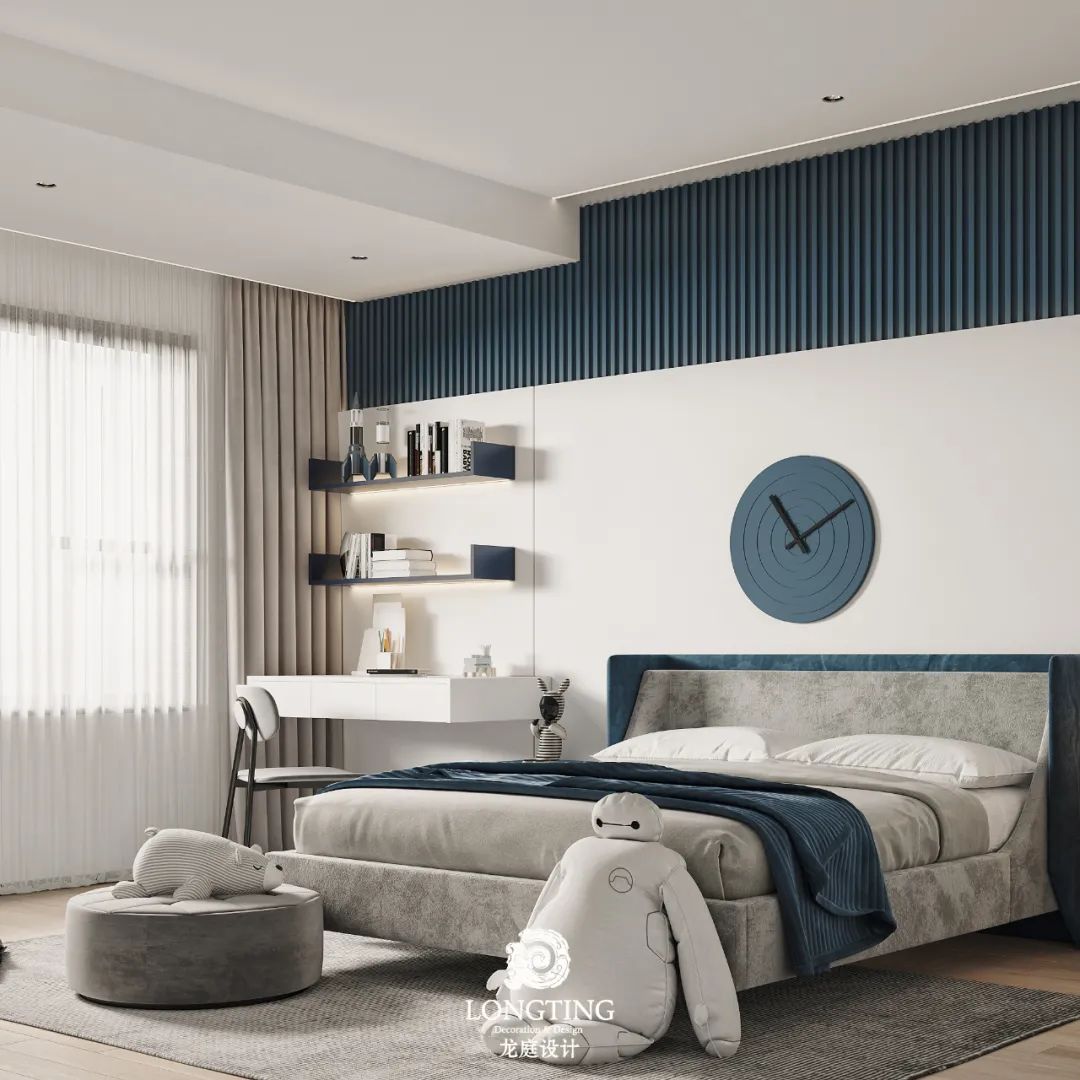 西山宸院现代简约别墅设计丨LONGTING DESIGN-84