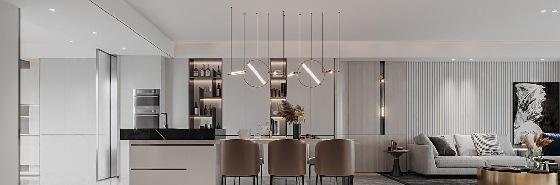 
南山I现代轻奢I森林空间 -5