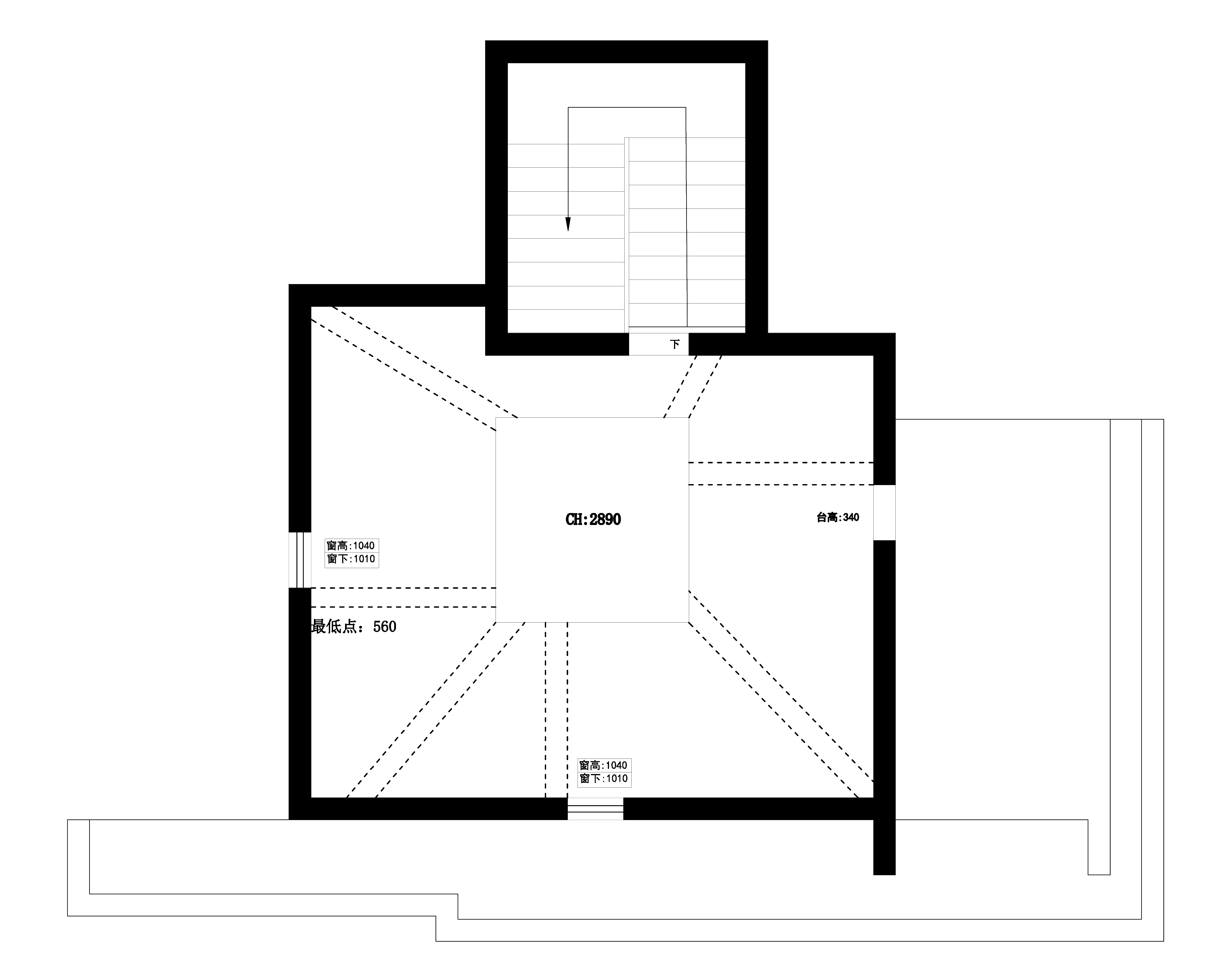 450m²极简风家居设计-4