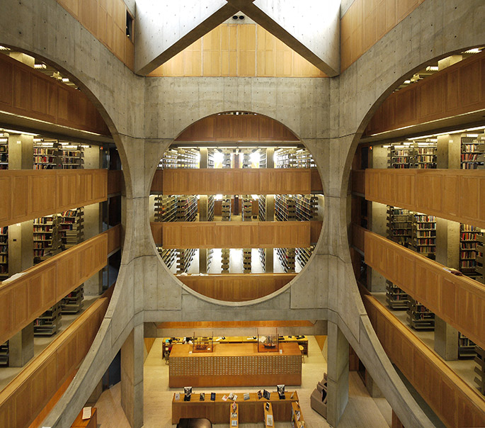 美国埃克塞特学院图书馆丨路易斯·伊斯多·卡恩（Louis Isadore Kahn）-40