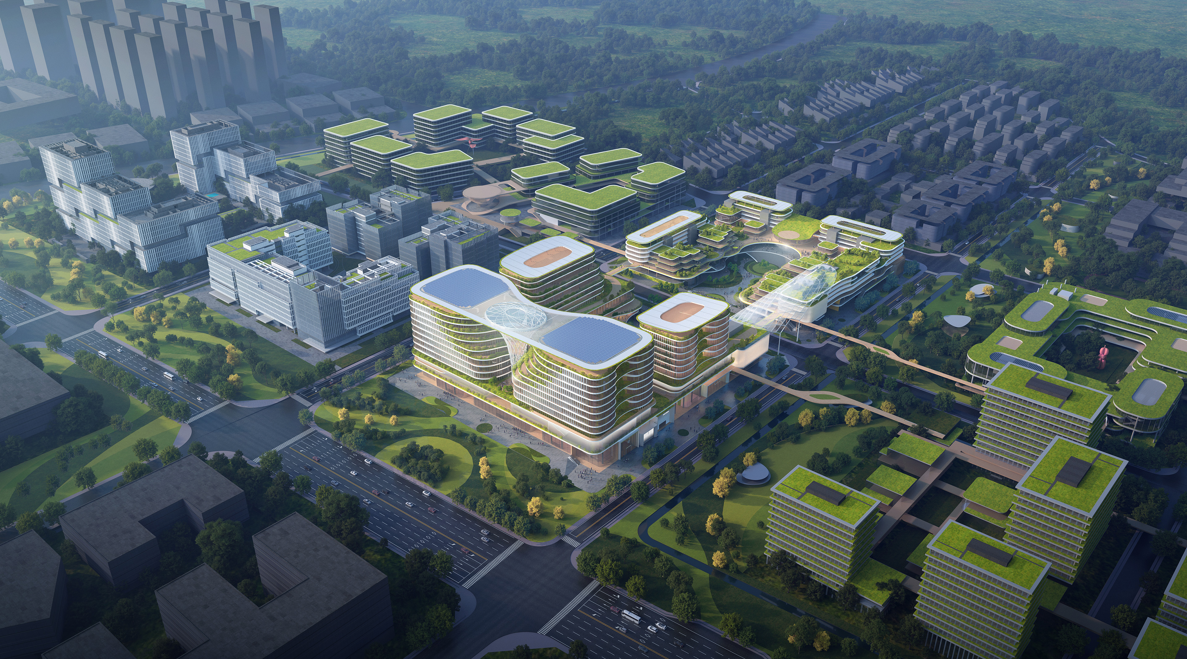 成都 Egret Bay 生态科技园丨中国成都丨Yunchao Xu,Atelier Apeiron-12