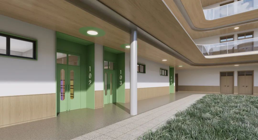 温州云潮中心幼儿园丨中国温州丨金螳螂杭州设计院-1