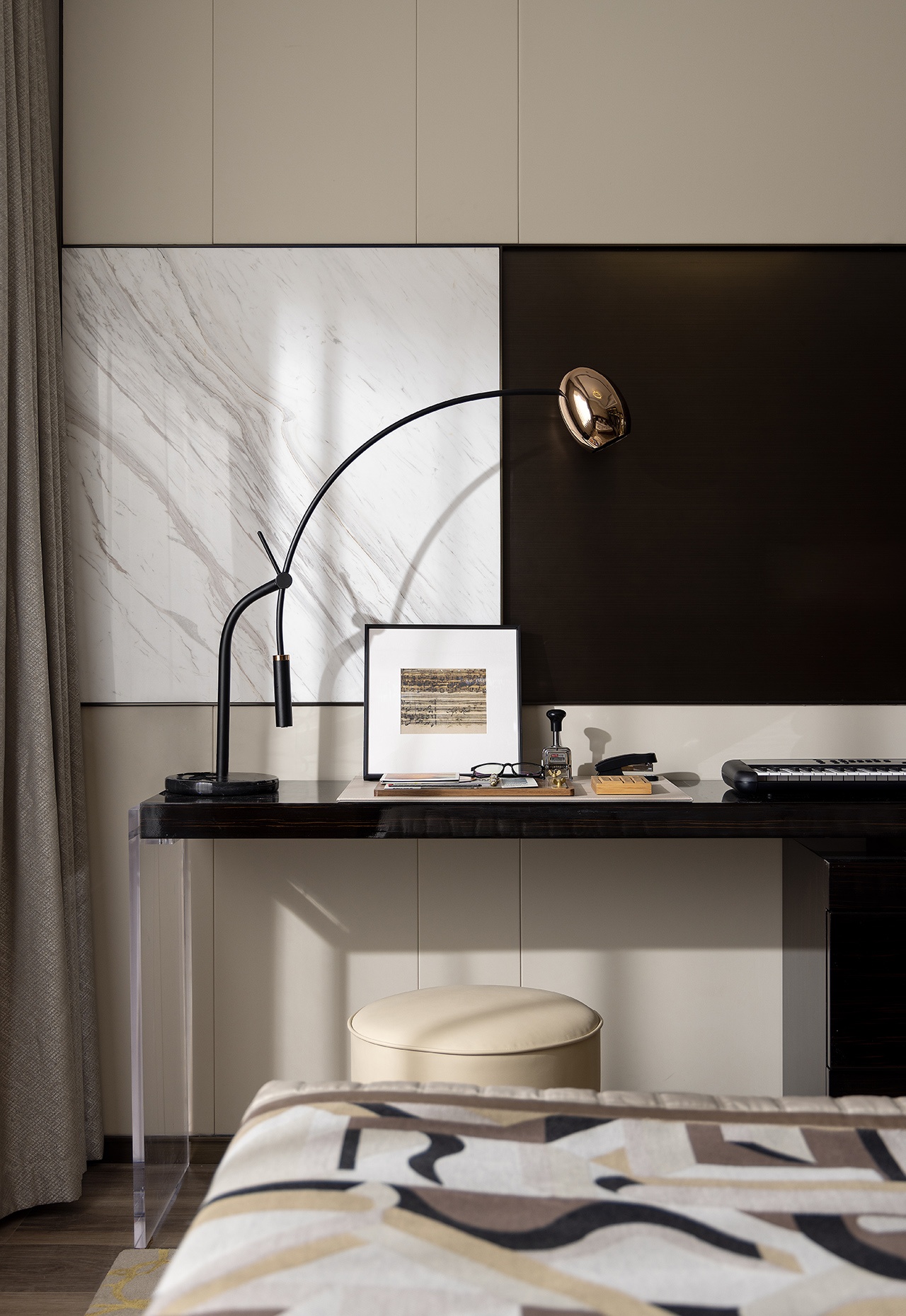 扬州天悦景园样板间丨中国扬州丨石间设计-36