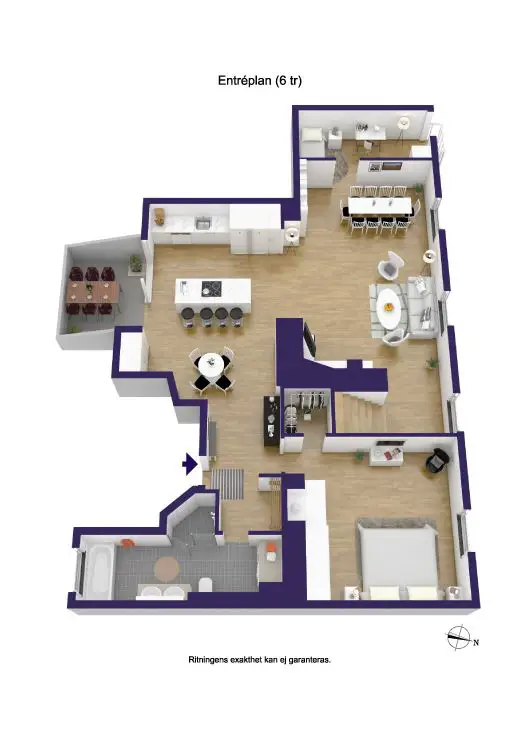 "瑞典顶层灰调温馨公寓"-3