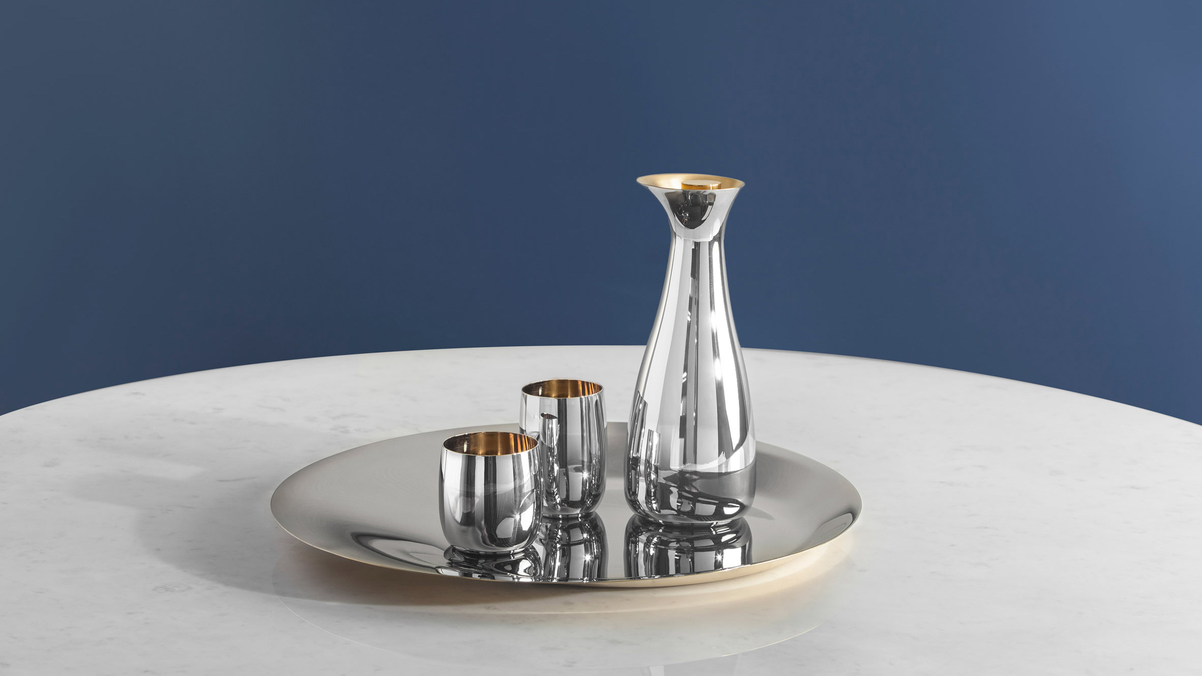 Norman Foster designs minimal tea set for Stelton-0