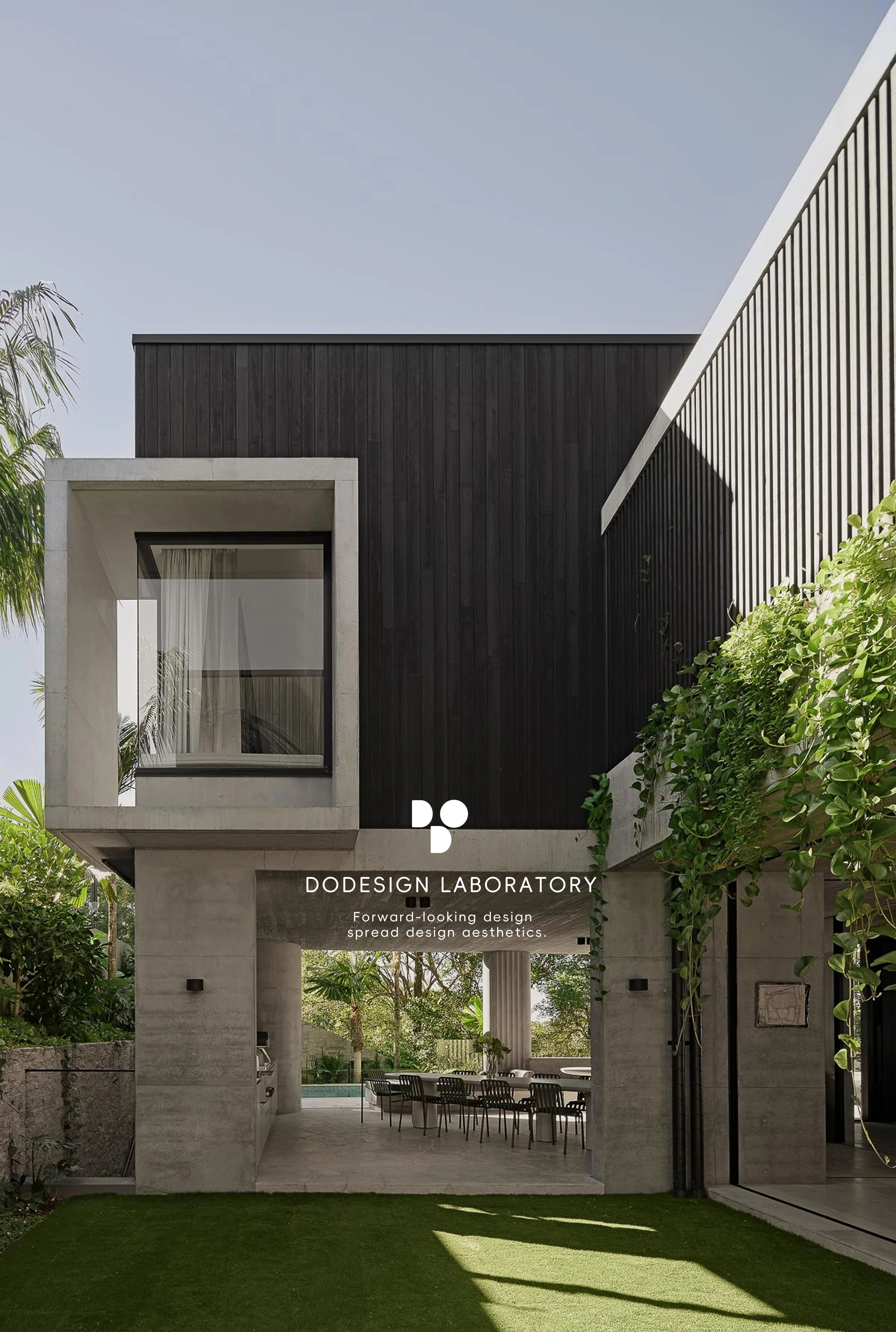 挑空别墅丨澳大利亚布里斯班-0