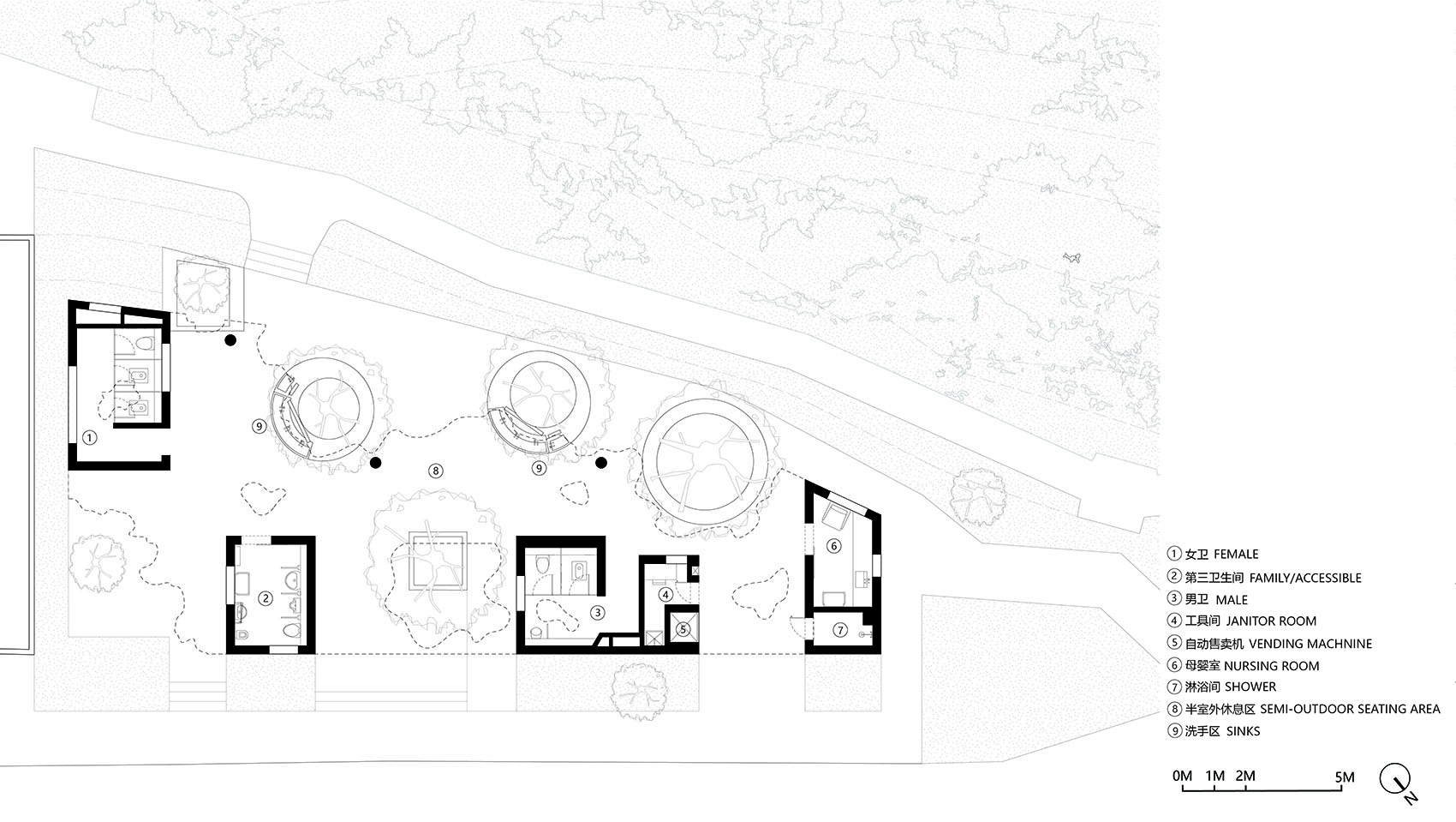 绯影·驿站:石芽岭公园配套建筑设计丨中国深圳丨Studio 10-62