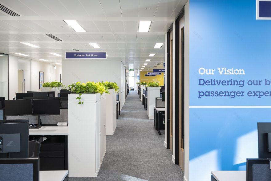 英国伦敦1600㎡东南列车公司办公室-21