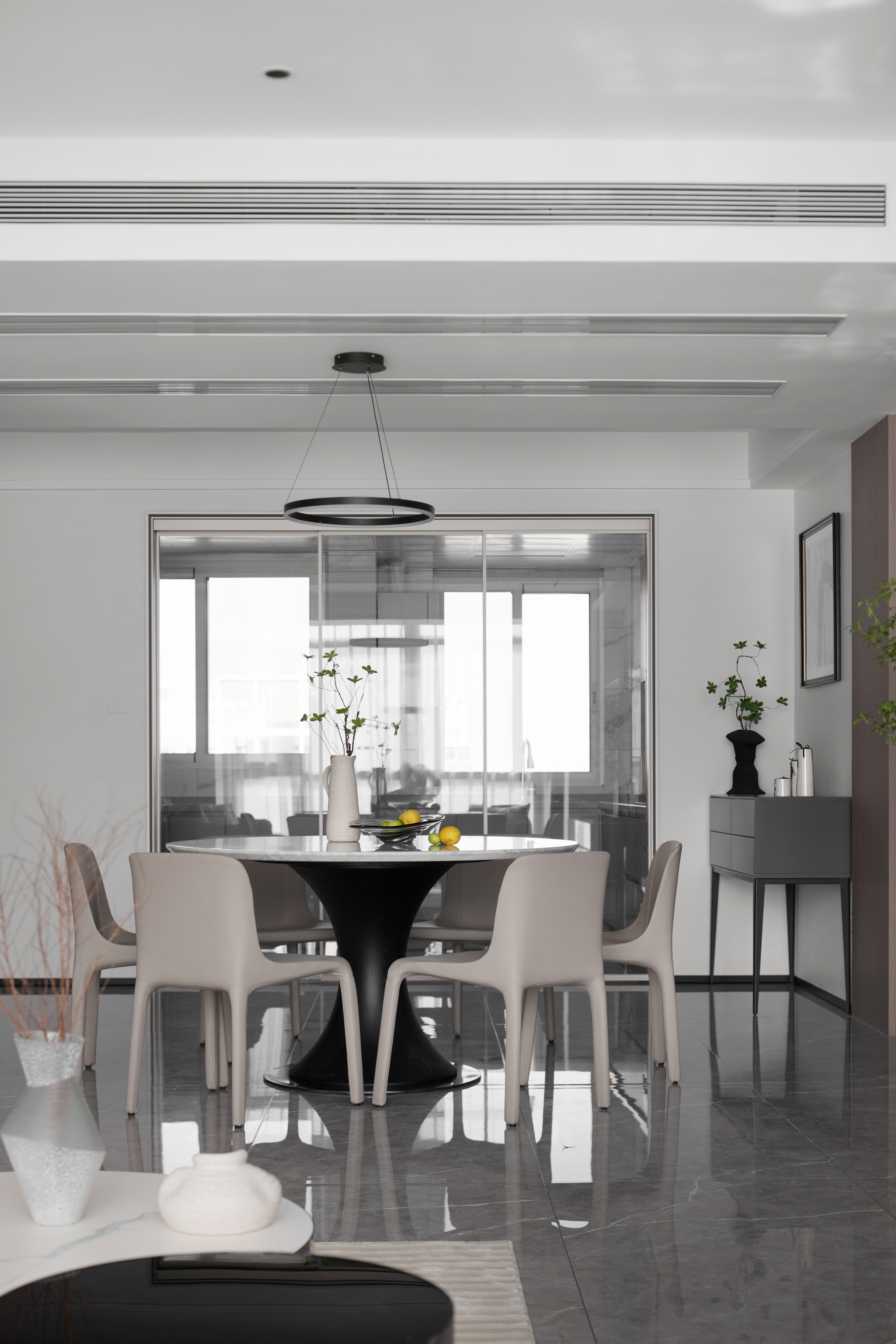 复式采光住宅 · 同堂不同层的空间艺术丨度设计机构-18