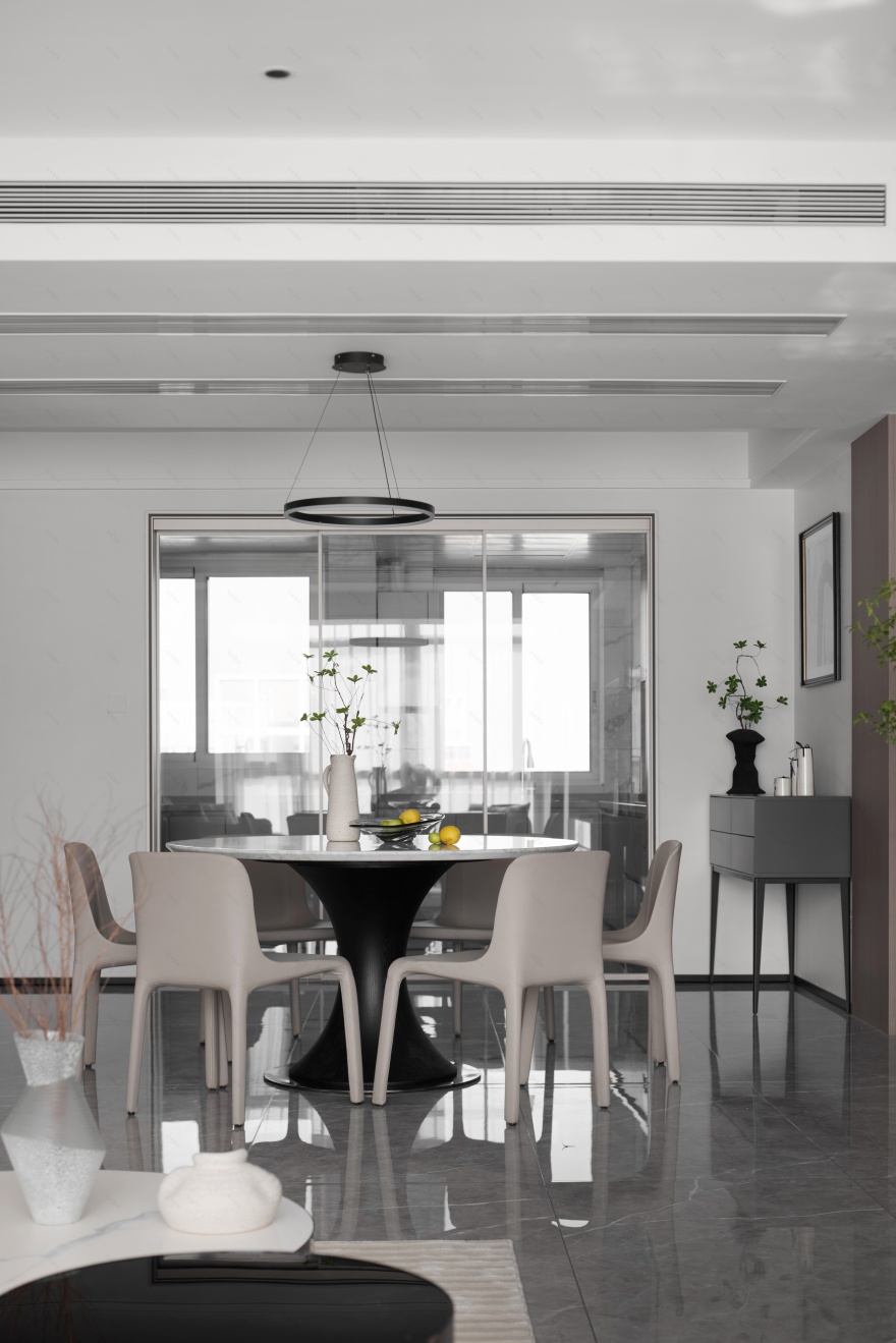 复式采光住宅 · 同堂不同层的空间艺术丨度设计机构-18