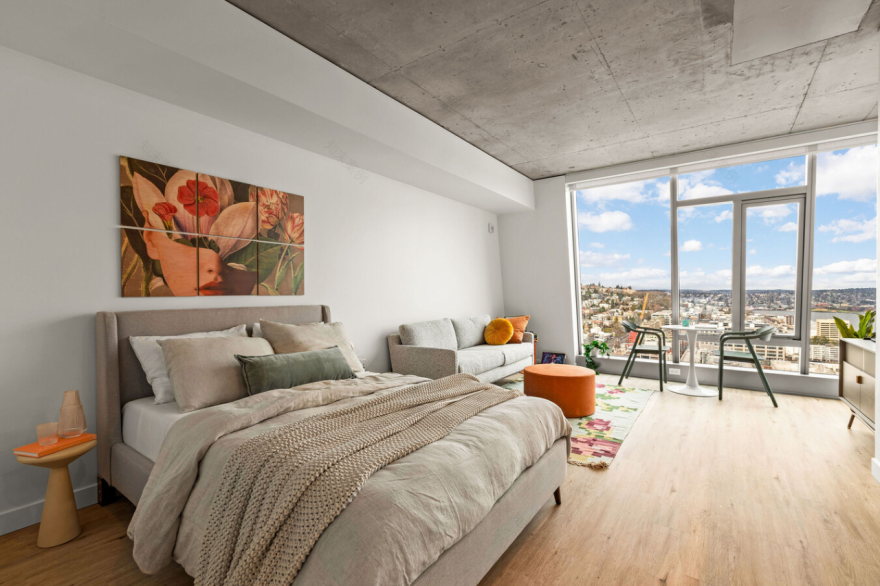 Skyglass Apartments 租赁住宅楼丨美国西雅图-53