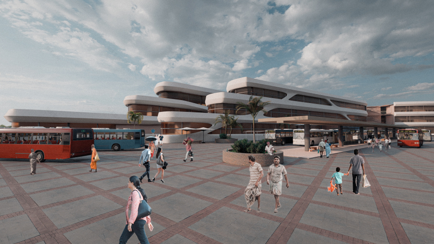 韦拉勒尔公交总站丨印度哥印拜陀-3