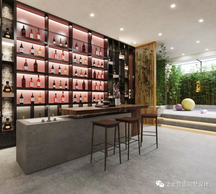 长春岳麓山侘寂复古风丨中国长春丨上止营造别墅设计-28