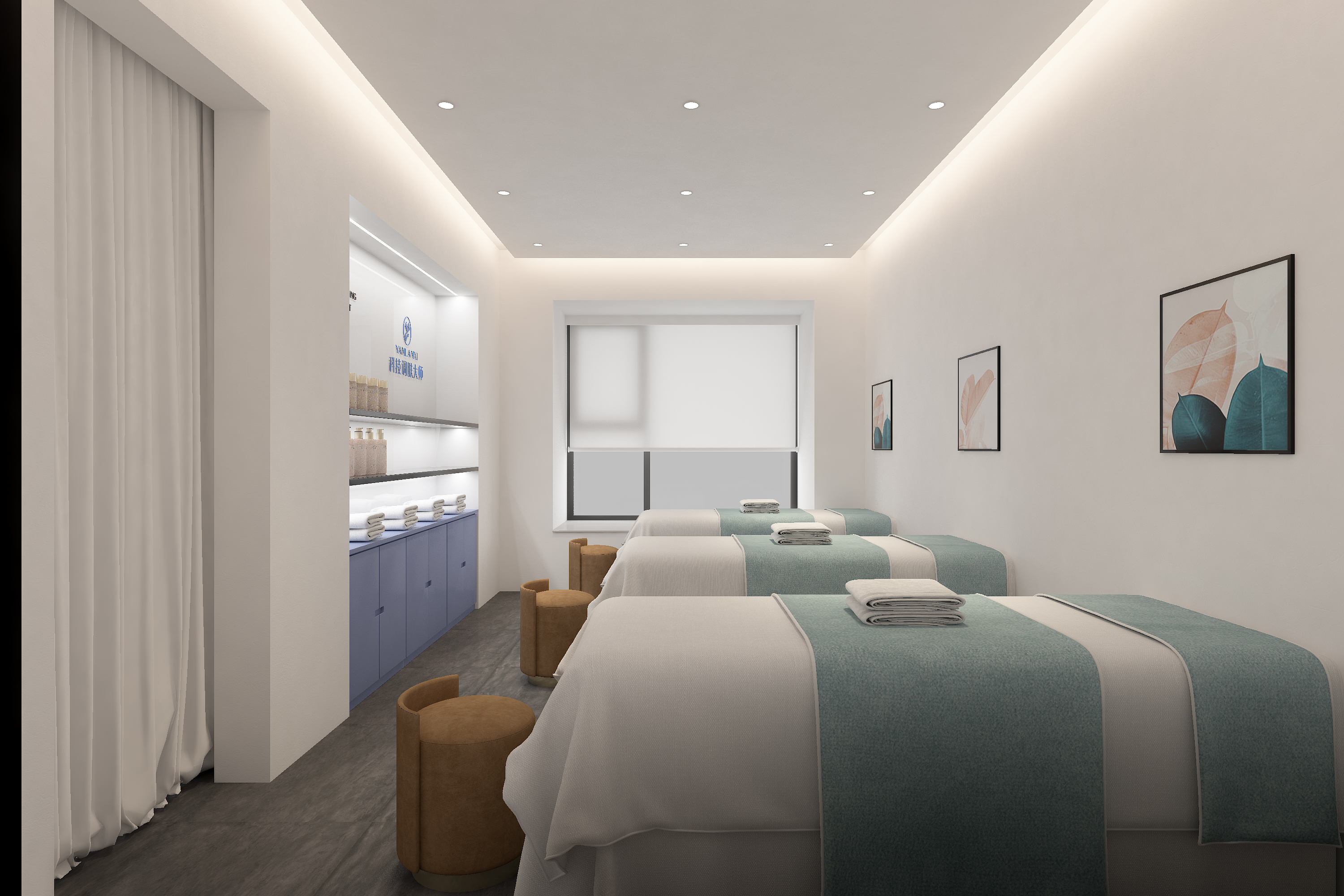 科技调肤大师｜科技洗脸品牌连锁店设计丨柒感创意工作室-18