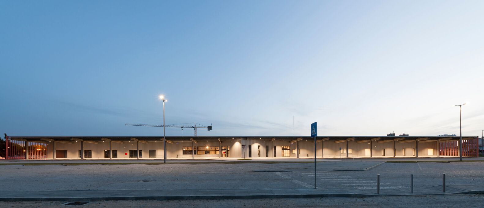 Póvoa de Varzim交通协调中心的综合车站设计修复项目丨戈者设计-17