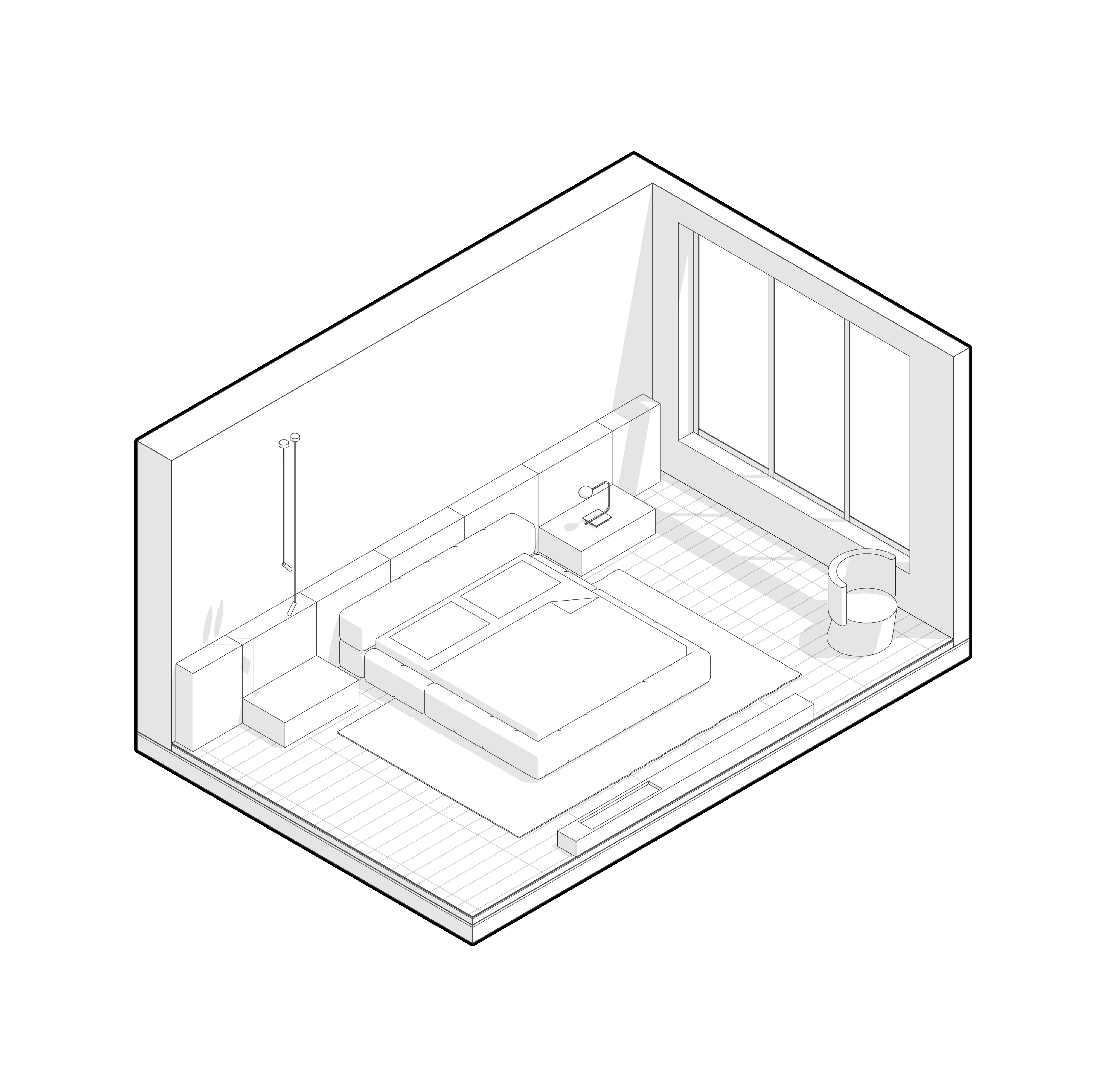 ALMATY APARTMENT 室内设计项目丨哈萨克斯坦阿拉木图丨Ursa Architects-41