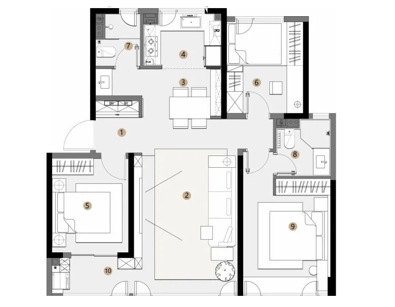 思舍全案|生活的减法-14