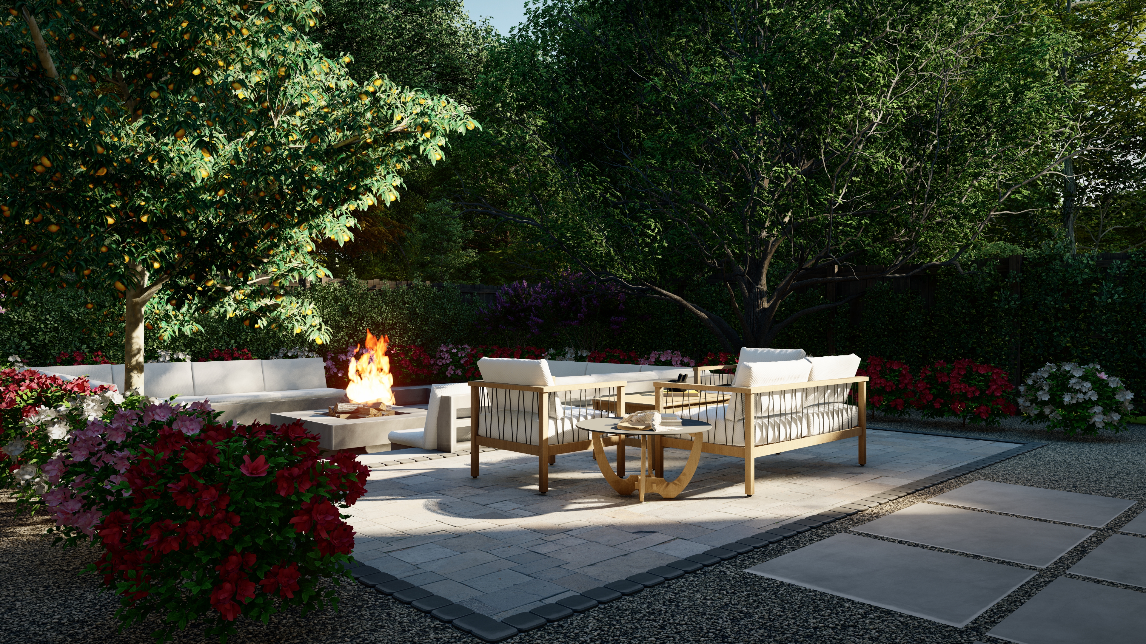 小型后院设计丨美国-11