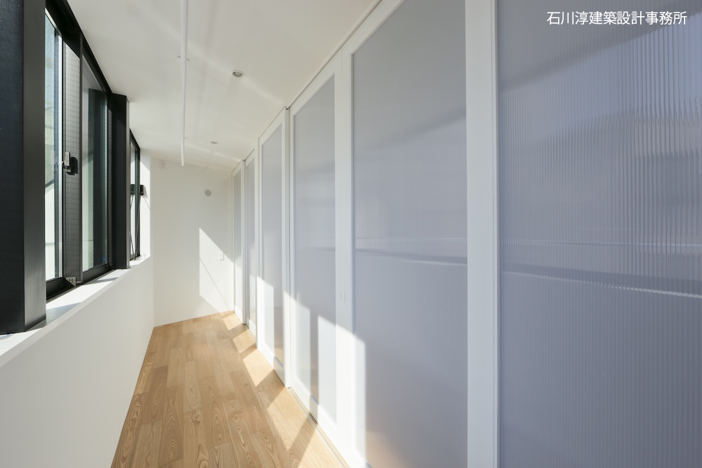 スキップフロアの家　ハコノオウチ13丨日本京都丨石川淳建築設計事務所,アトリエきんぎょばち・石川直子-49