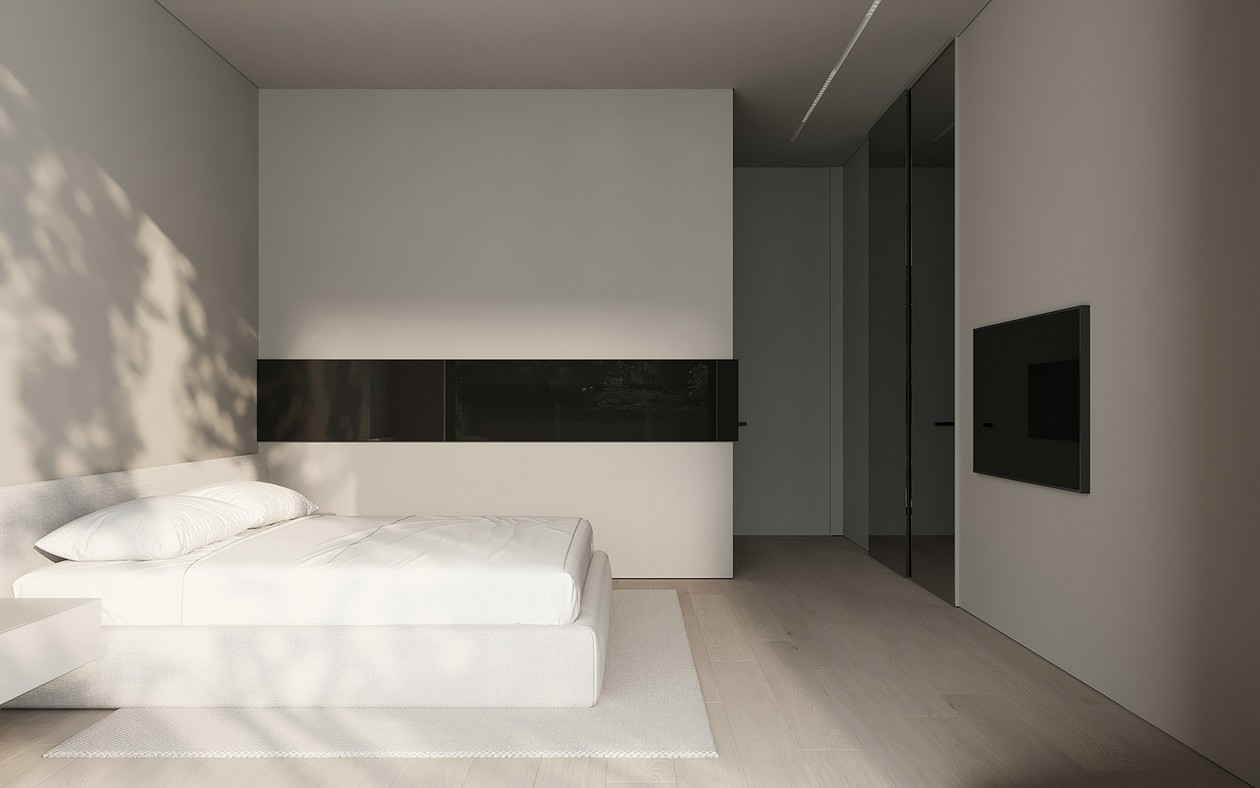 白色系极简风住宅设计-9