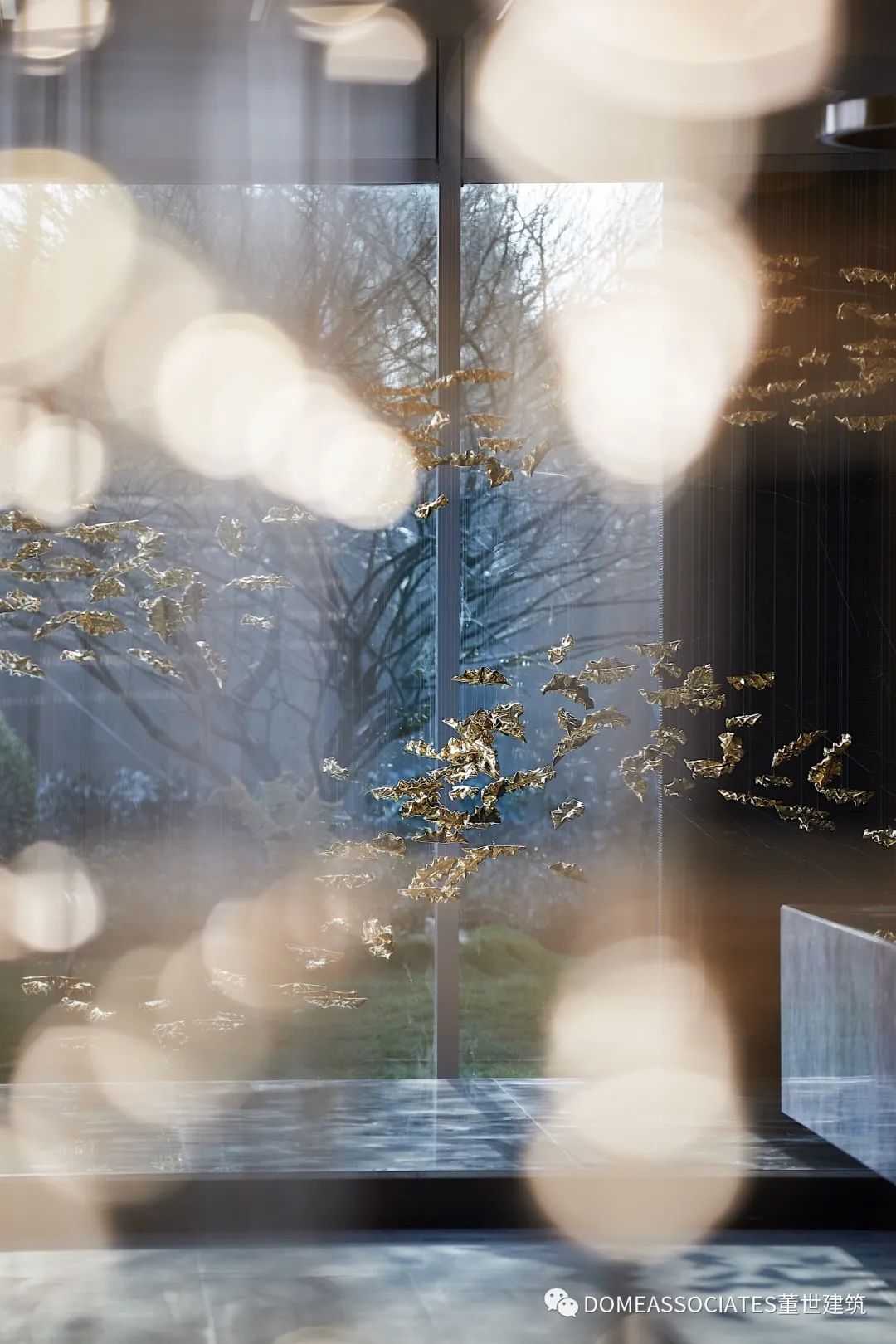 锦绣樾江府 | 河流元素贯穿的现代售楼空间-23