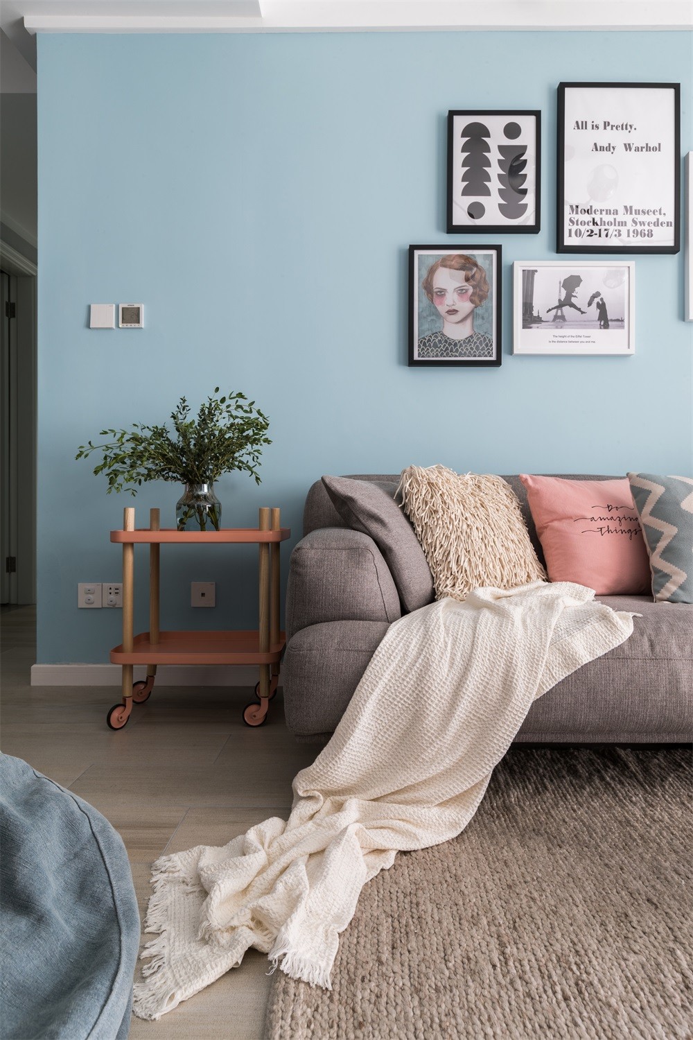 万和玺园，北欧风也可以很少女  TK设计实景案例-6